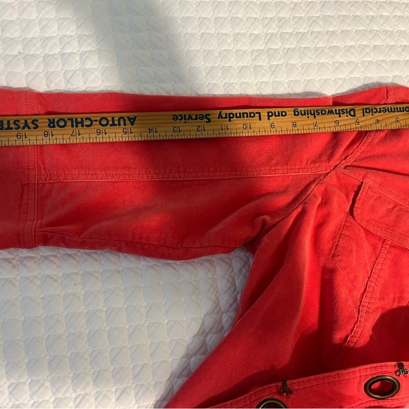 AMX Size 1X coral/pink corduroy jacket-hook and eye closure with grommets. - Picture 14 of 14